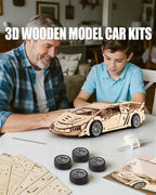 3D Wooden Puzzles for Adult, Brain Teaser DIY Hobbies Gifts for Men Teens - Image 7