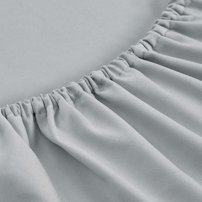 FreshCulture King Fitted Sheets, Bulk Pack of 6, Deep Pocket, Soft Microfiber - Image 2
