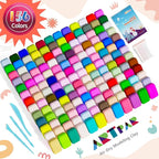 A‌RTPAR Air Dry Clay 156 Colors, Modeling Magic Clay - Image 2