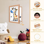 1 Pack Kids Artwork Frames Changeable 8.5 x 11 Inch Children Art Projects - Image 3