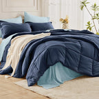 JOLLYVOGUE Twin XL Comforter Set, Ultra-Soft Bed in a Bag Twin XL Size 5 Pieces - Image 8