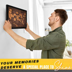 flinelife USA Landmarks Travel Map, Wooden USA Map Puzzle - Image 6