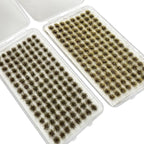 Woohome 208 PCS Static Grass Tuft Green Model Grass Tufts Terrain Model Kit - Image 2