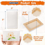 FIXSMITH Mini Stretched Canvas for Painting - Image 2