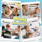 2 Themes in 1, 3D Model Paper Airplane Kits, DIY Origami Kit - Image 3