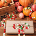 Qunclay 200 Pieces Apple Wooden Beads Thanksgiving Fall Beads - Image 5