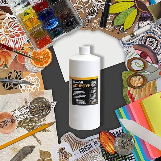 Lineco Neutral pH Adhesive, Archival Quality Acid-Free PVA Buffered Adhesive - Image 4