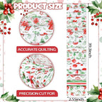 Hosuly 40 Pcs Christmas Jelly Fabric - Image 2