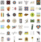 BulbaCraft 100Pcs Archery Stickers - Image 4