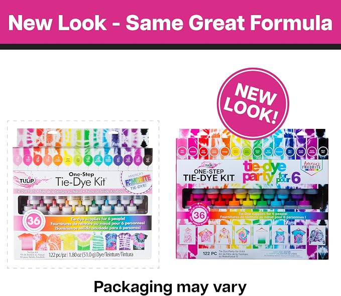 Tulip One Step Tie Dye Kit: Tie Dye Party Supplies, 18 bottles - Image 13