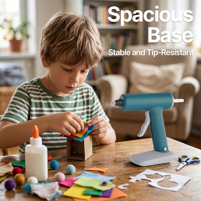 Cordless Hot Glue Gun, Fast Preheating - Image 5