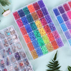 OUTUXED 8 Pack 36 Grids Clear Plastic Storage Boxes - Image 7