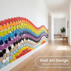 1.1lb Ceramic Mosaic Tiles, Mixed Colour Ceramic Mosaic Pieces - Image 6