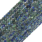 4mm 90pcs Phoenix Lapis Lazuli Tiny Gemstone Beads - Image 4