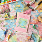 120 Pcs Vintage European Landscape Scrapbooking Supplies, 3.7x5.6 Aesthetic - Image 6