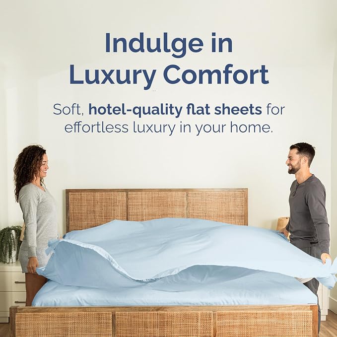Twin XL Size Flat Sheet - Image 2