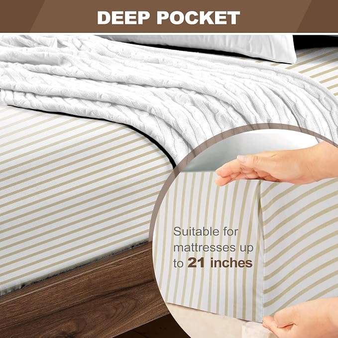 FreshCulture Queen Fitted Sheet Only - Image 4