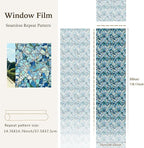 funlife Original Hand-Drawn Privacy Stained Glass Window Film, Reusable Single - Image 3