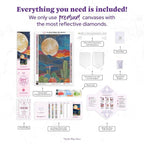 DIAMOND ART CLUB Night in New Mexico Diamond Painting Kit, Fun DIY Crafts - Image 3