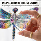 Devory 4 Inch Acrylic Dragonfly Suncatcher, Sun Catchers Indoor Window - Image 6