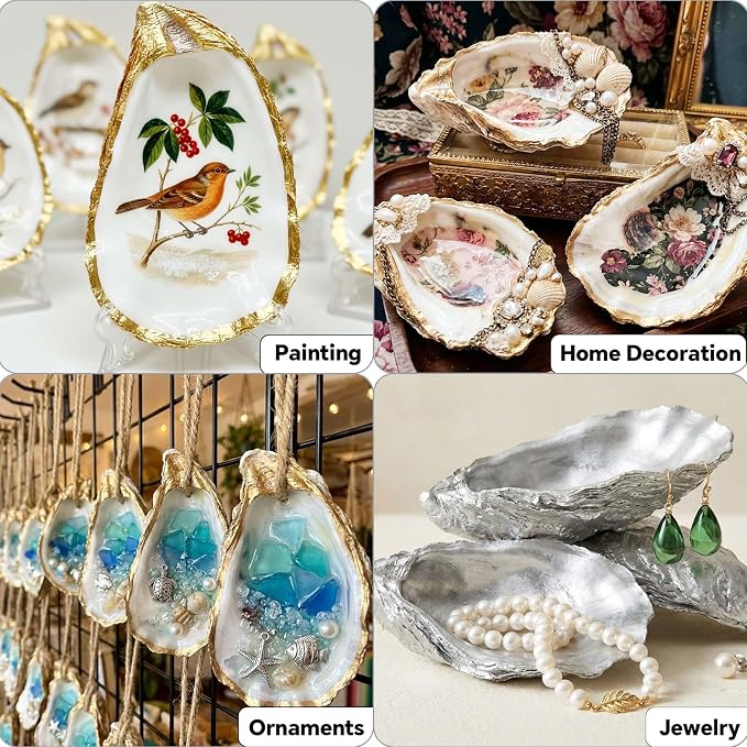 20PCS 5"-6" Extra Large Oyster Shells - Image 5