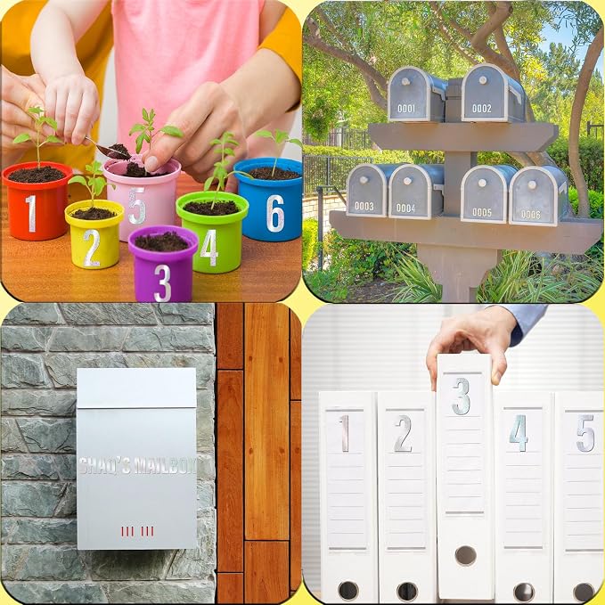Letter Stickers, Mailbox Numbers, 2 Inch Waterproof Vinyl Alphabet | 2 Inch - Image 3