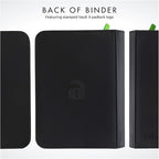 Vault X 4 Pocket Zip Binder, 160 Cards, Exo-Tec Material, 20 Side-Loading Pages - Image 9