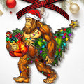Bigfoot Christmas Ornament by DEARMOMENT