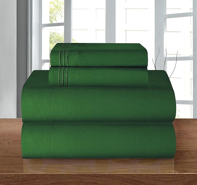 Elegant Comfort Luxury 1500 Premium Hotel Quality Microfiber 4-Piece Sheet Set - Image 2