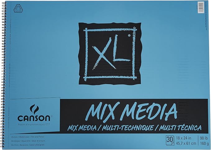 Canson XL Mix Media Pad 18X24 by Unknown