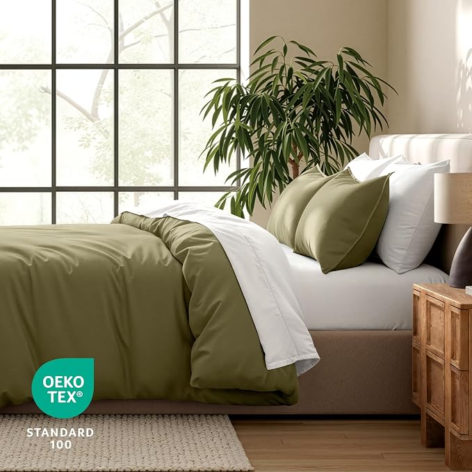 Bare Home Bedding Duvet Cover Queen Size - Image 5