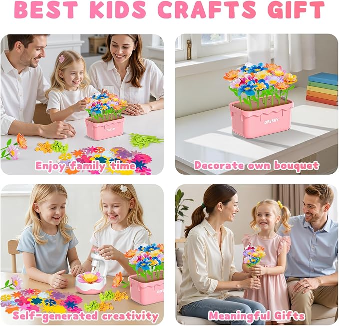 Deesry Craft Kits for Kids Ages 4-8, DIY Arts and Christmas Crafts for Kids - Image 6