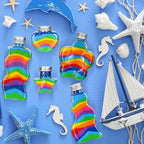 Havawish 20 Pcs Plastic Sand Art Bottles - Image 5