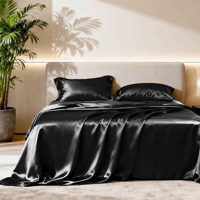 Love's cabin Satin King Sheet Sets - Image 2