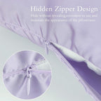 JOGJUE Silk Pillowcase for Hair and Skin 2 Pack 100% Mulberry Silk Bed - Image 4