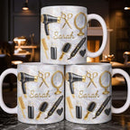 Hairapist With Hairstylist Mug Personalized Name, Hair Stylist Gift Idea - Image 8