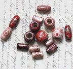 500pcs Mixed Painted Drum Wood Spacer Beads, BetterJonny Barrel Wood Beads - Image 4