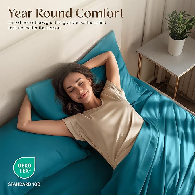 Utopia Bedding Full Size Sheet Set – 4 Piece Bed Sheets, Soft and Breathable - Image 5