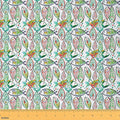 Feelyou Ocean Upholstery Fabric by The Yard, Boho Colorful Fish Outdoor Fabric by Feelyou