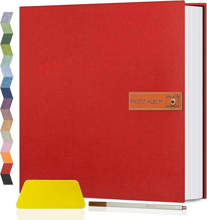 Popotop Large Photo Album Self Adhesive 4x6 5x7 8x10 Scrapbook Album DIY by Popotop