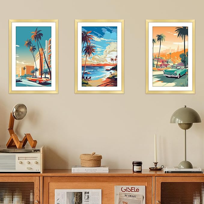 FIXSMITH 11x17 Picture Frame Gold Set of 2, Photo Frame - Image 8