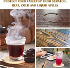 30 Pieces Unfinished Wood Coasters, 4 Inch Round Blank Wooden Coasters - Image 4