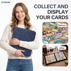 Card Binder 12 Pocket, Premium 720 Double Sided Pocket Collection Binder - Image 7