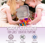 Orian Pop Beads Jewelry Kit for Girls, 520+ Colorful Snap Beads for Bracelets - Image 5