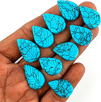 10pcs, Natural Gemstone Cabochon, Wholesale Assorted Flatback Crystals - Image 4