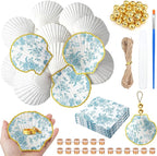 Gilprop 12 Pcs Large Scallop Shells by Gilprop
