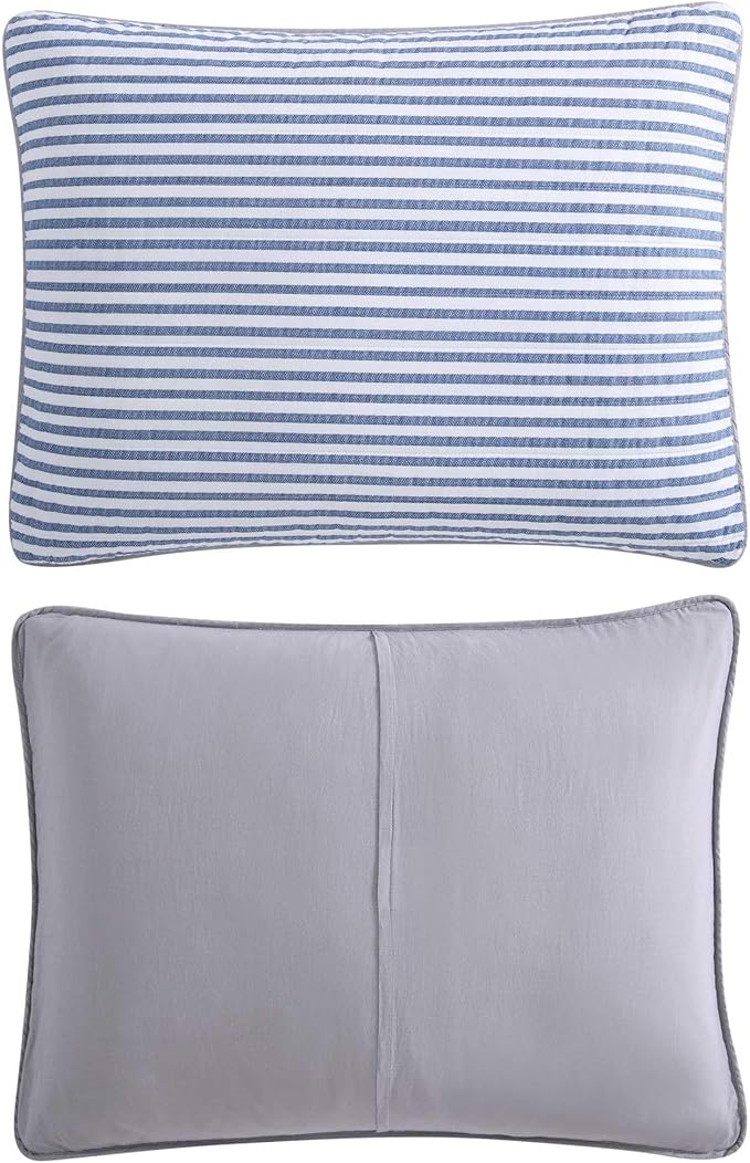 Nautica - Queen Quilt Set, Reversible Cotton Bedding - Image 3
