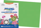 Prang Construction Paper, Bright Green, 50 Sheets by Prang