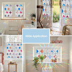 ADD.HERES Window Privacy Film, Stained Glass Decorative Static Cling, Removable - Image 7