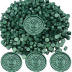 300Pcs Pine Green Sealing Wax Beads, Vintage Wax Seal Beads - Image 7